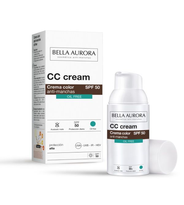 CC Cream SPF50+ Antimanchas Oil Free | 30 ml