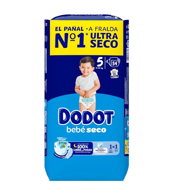 Bebé-Seco Talla 5 | 54 uds