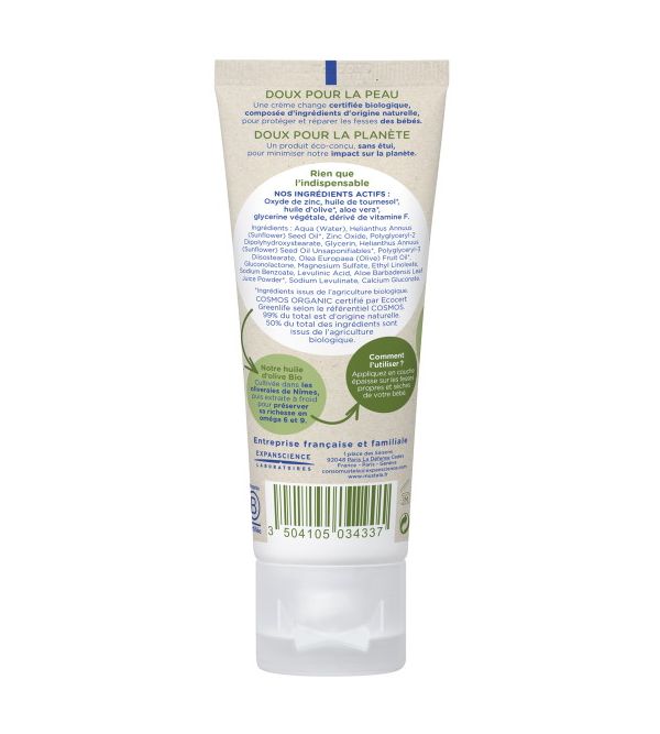 Bio Crema Pañal, 75 ml - mustela