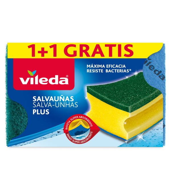 Salvauñas Plus Verde Antibacterias 1 + 1 | 2 uds