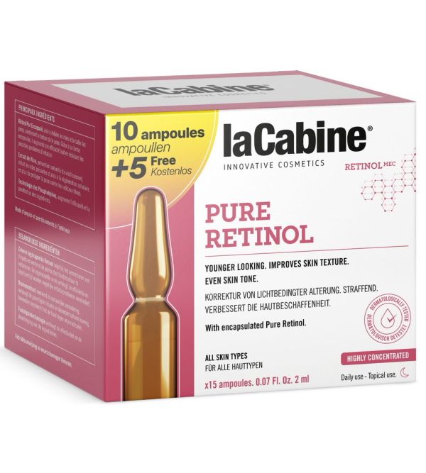 Pure Retinol Ampollas | 15 uds