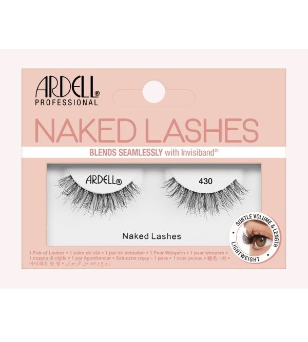 Naked Lashes 430 False Eyelashes Black
