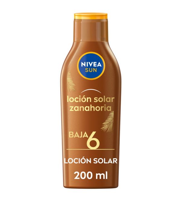 Nivea Sun Leche Solar Zanahoria SPF 6 | 200 ml
