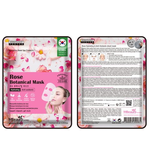 Rose Botanical Mask