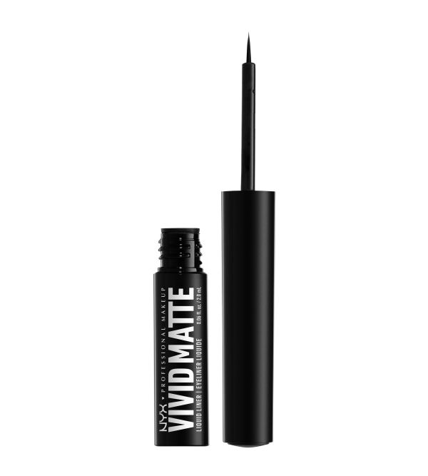 Vivid Matte Liquid Liner Black