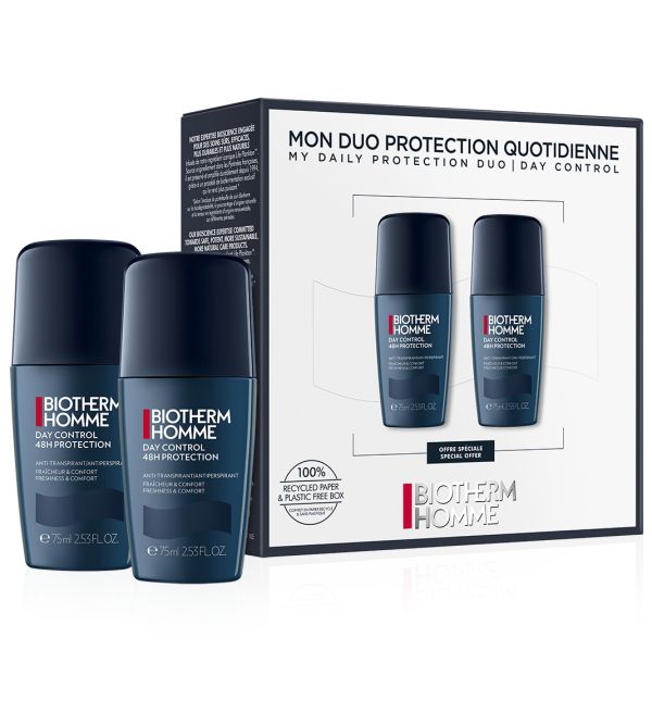 Homme Set Day Control 48H Protection | 2 uds