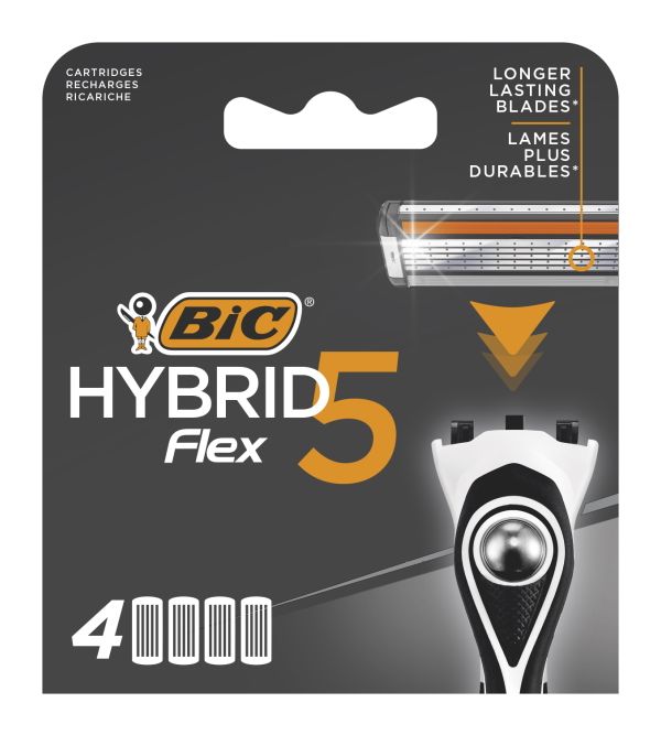 Recambio Maquinilla de afeitar Hybrid 5 Flex | 4 uds