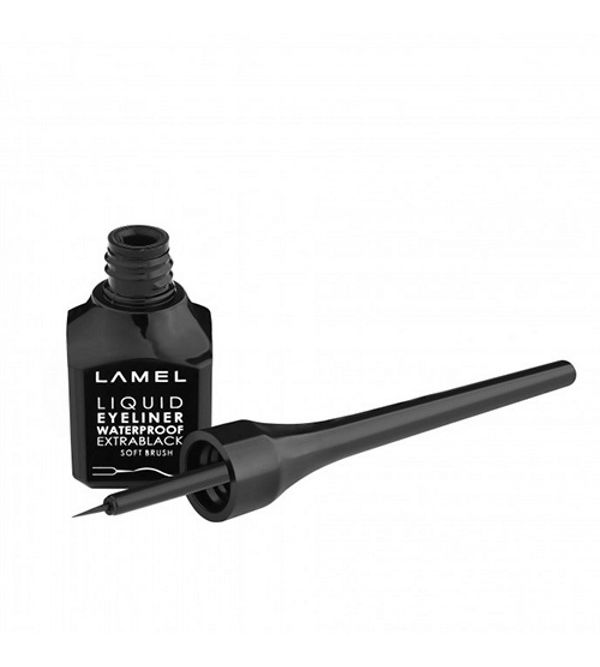 Liquid Eyeliner Waterproof Extrablack Soft Brush | 1 gr