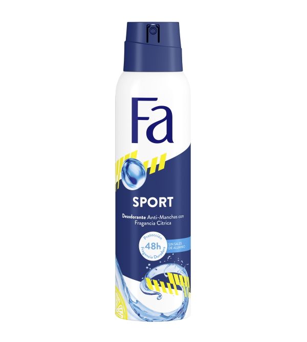 Sport 48h Protección Antimanchas Cítrica Deo Spray | 150 ml