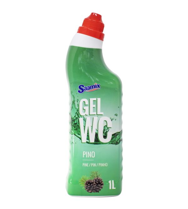 Gel WC con lejía SAAMIX- botella de 1 litro