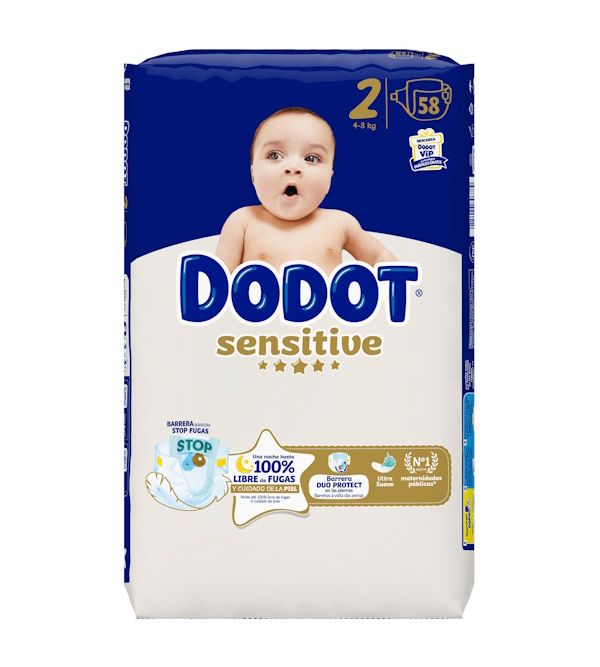 Sensitive Talla 2 | 58 uds