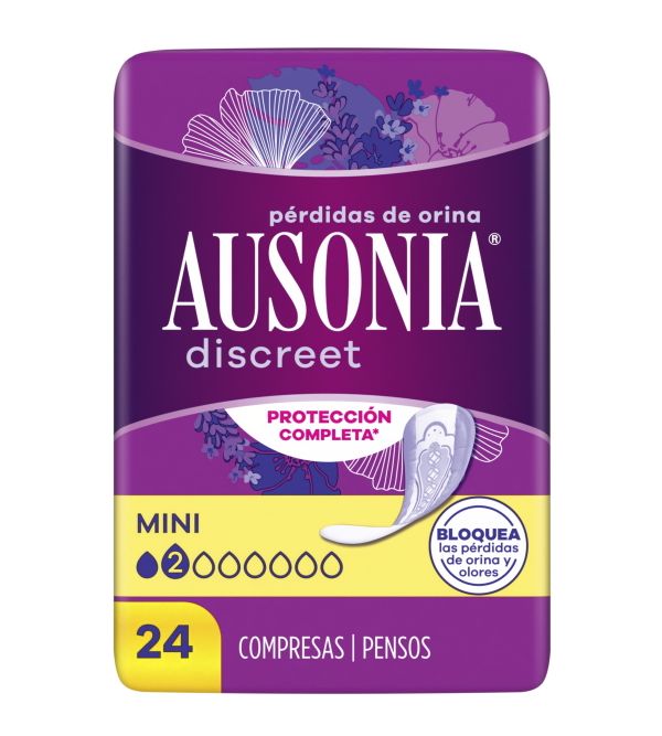 Discreet Compresa Mini | 24 uds