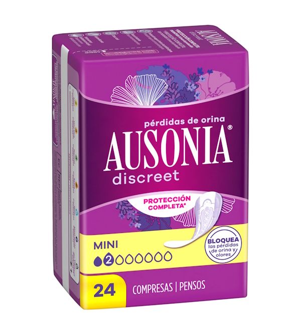 Discreet Compresa Mini | 24 uds
