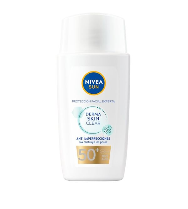 Derma Skin Clear Fluido Acabado Seco SPF50+ | 40 ml