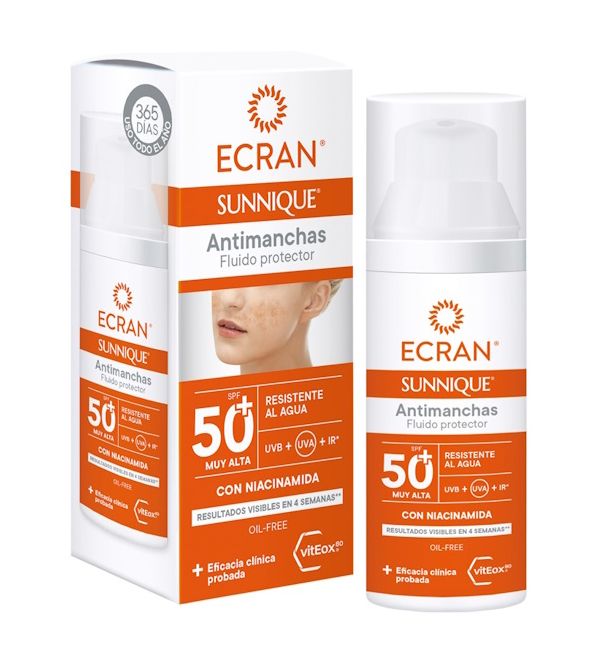 Sunnique Antimanchas Fluido Protector SPF50+ | 50 ml