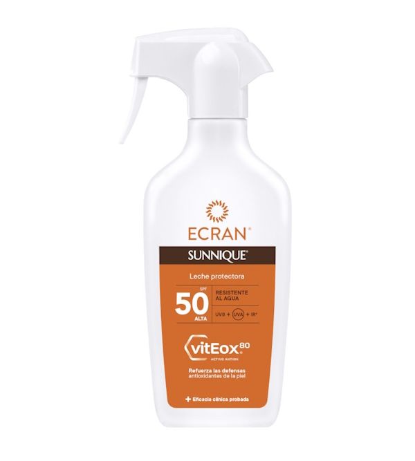Sunnique Leche Protectora VitEox 80 SPF50 con Pistola | 270 ml
