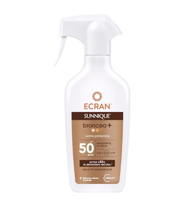 Sunnique Broncea+ Leche Protectora SPF50 | 270 ml