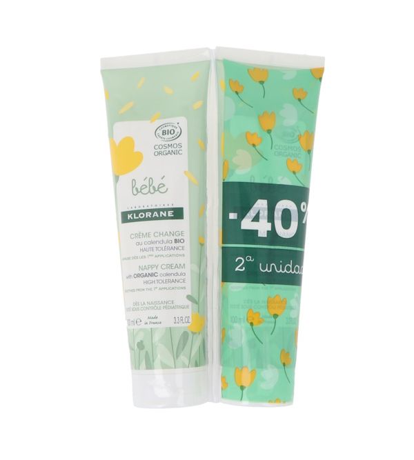 Bébé Crema para el Cambio de Pañal a la Caléndula Bio Duplo | 200 ml