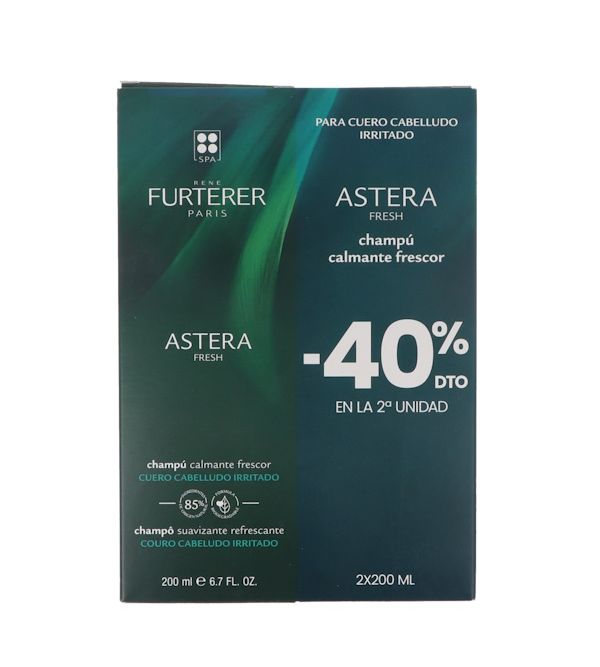 Astera Fresh Champú Calmante Frescor Duplo | 400 ml
