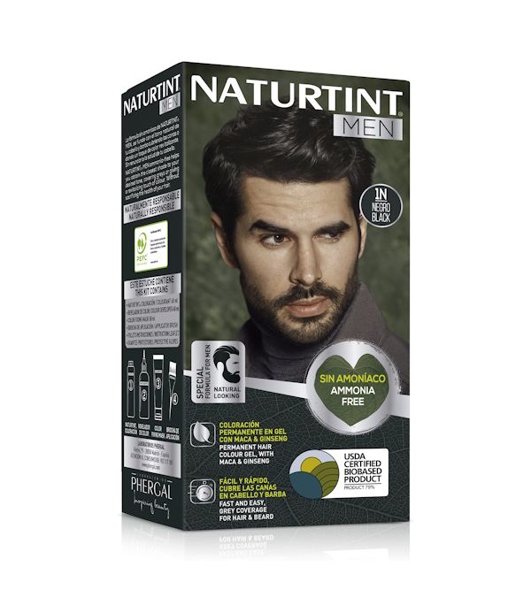 Men Coloración Permanente en Gel