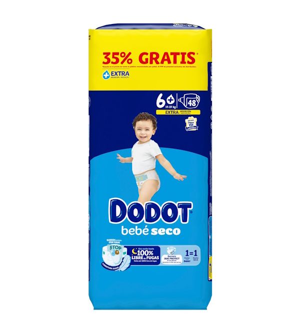 Bebé-Seco Talla 6 | 48 uds