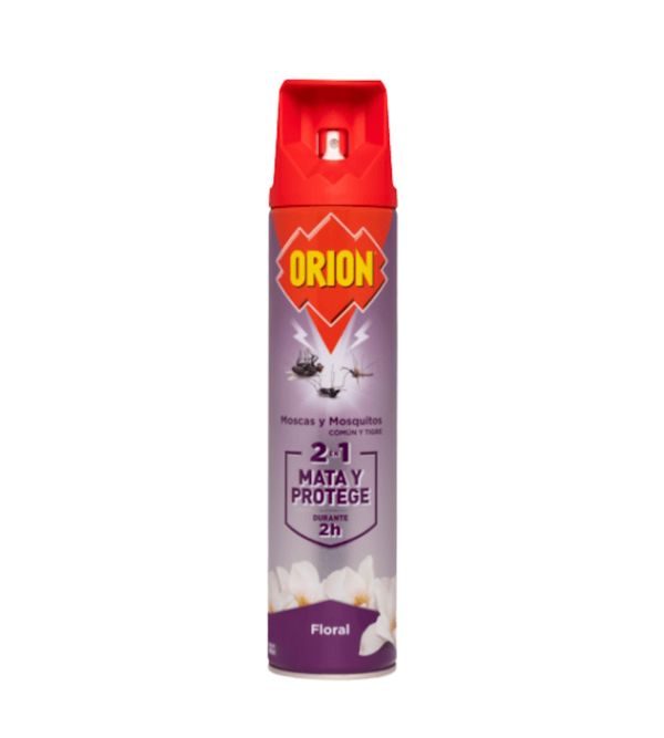 2 en 1 Mata y Protege Moscas y Mosquitos Floral | 600 ml