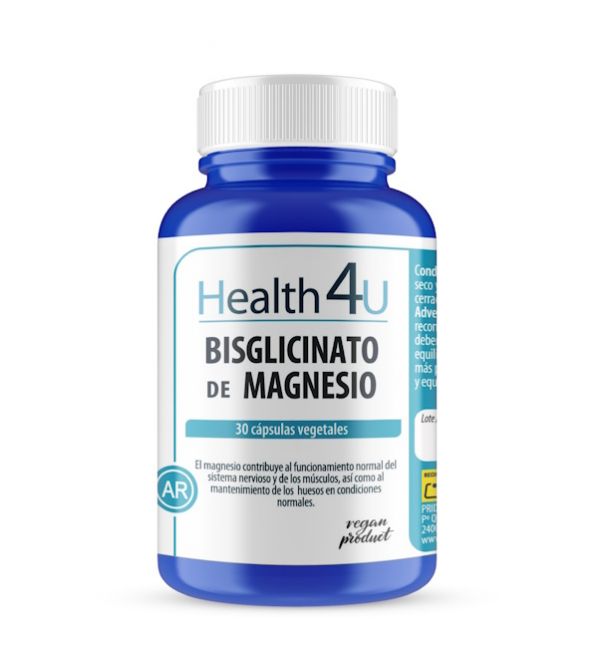 Bisglicinato de Magnesio Cápsulas Vegetales | 30 uds