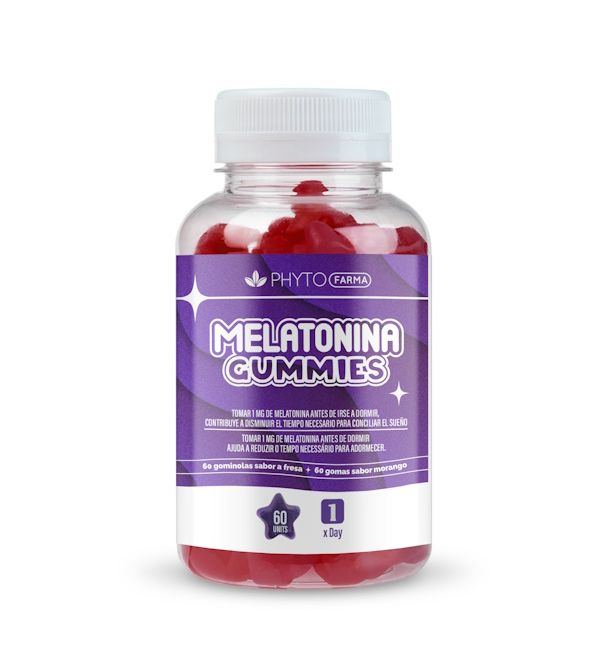 Melatonina Gummies Sabor Fresa | 60 uds
