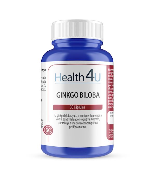 Ginkgo Biloba Cápsulas | 30 uds