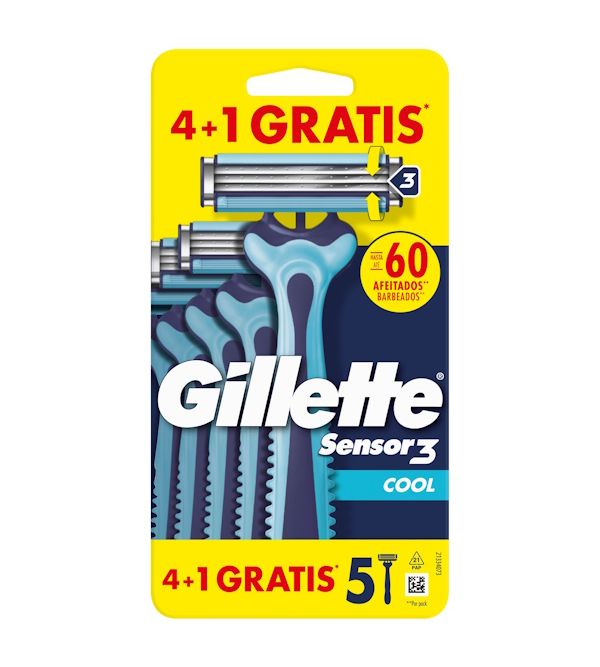 Sensor3 Cool Maquinillas Desechables | 5 uds