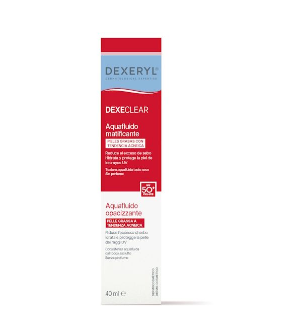 Dexeclear Aquafluido Matificante SPF50+ | 40 ml