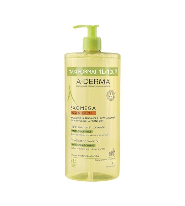 Exomega Control Aceite Limpiador Emoliente | 1.000 ml