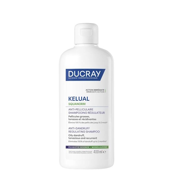 Champú de Tratamiento Regulador Caspa Kelual Squanorm | 400 ml