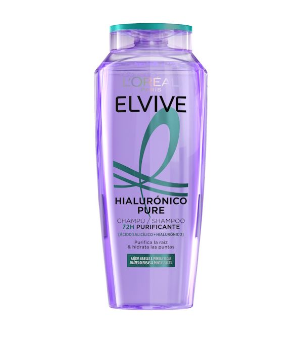 Hialurónico Pure Champú 72H Purificante | 400 ml