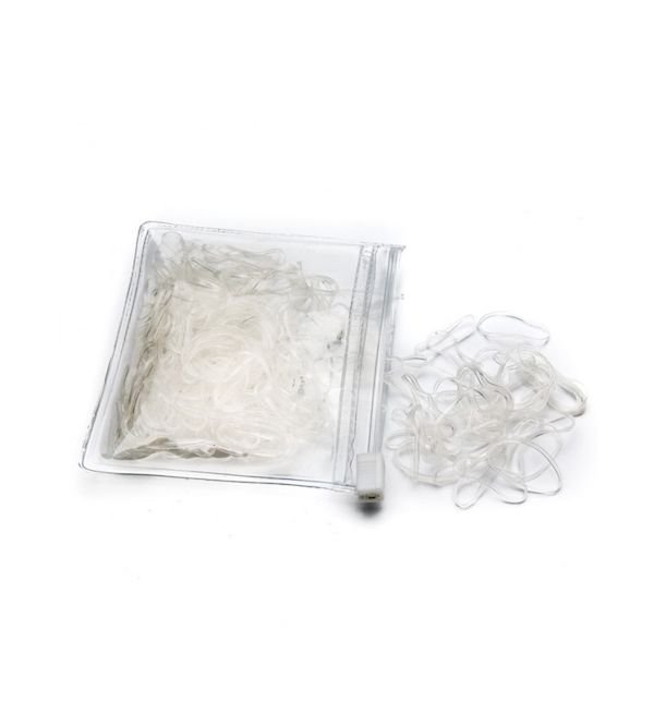 Bolsa de 250 Mini Elásticos Transparentes