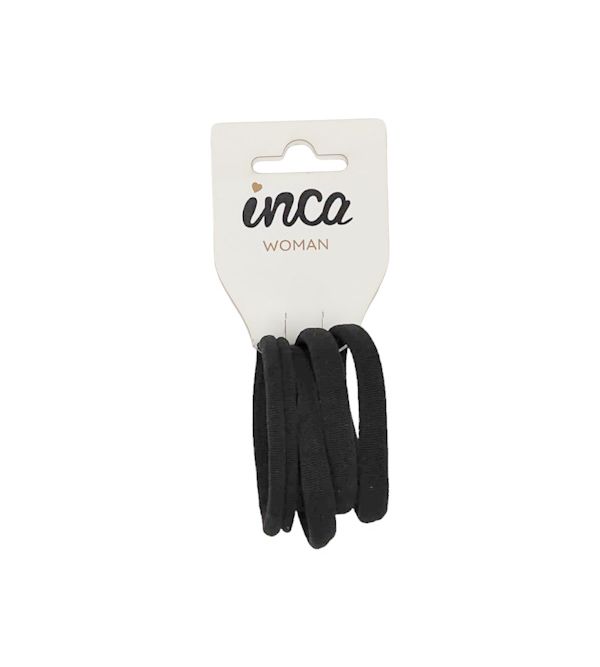 Pack de 4 Gomas Acrílicas Negras | 4 uds