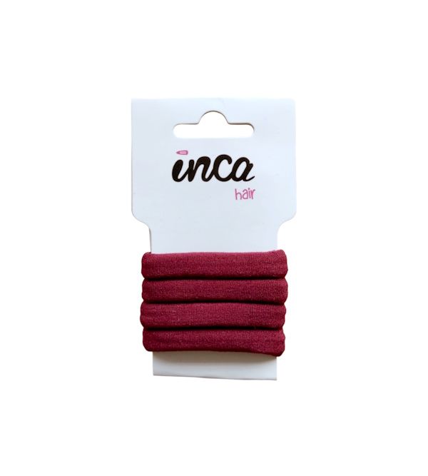 Pack de 4 Gomas Acrílicas Color Burdeos | 4 uds