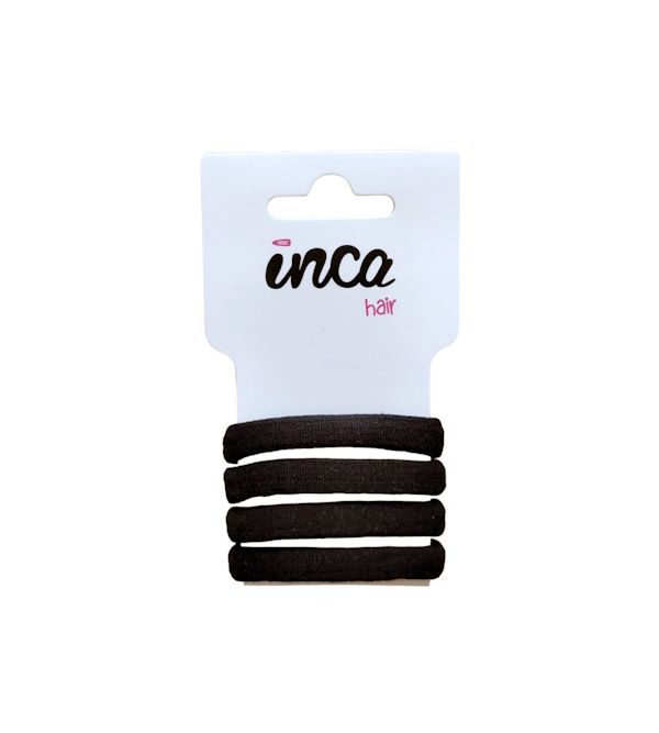 Pack de 4 Gomas Acrílicas Color Negro | 4 uds