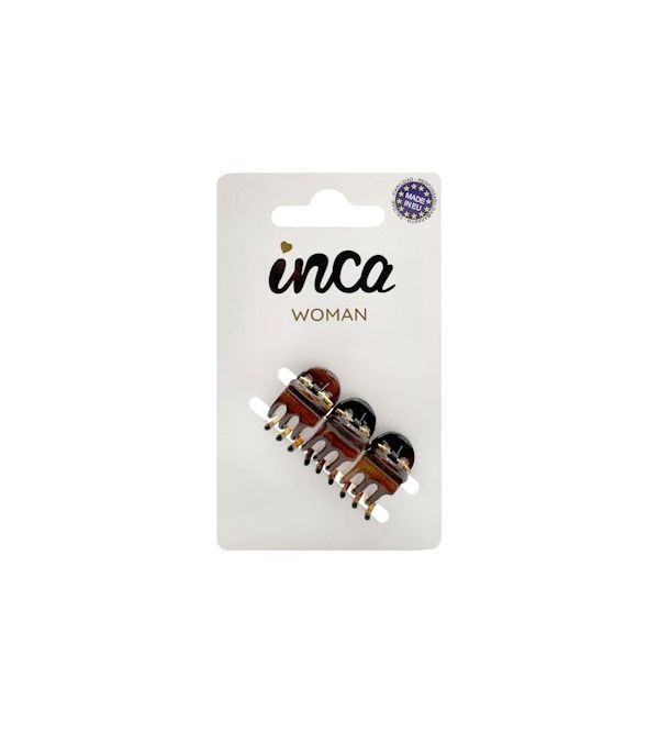 Pack 3 Pinzas Marrones de Concha Francesa | 3 uds