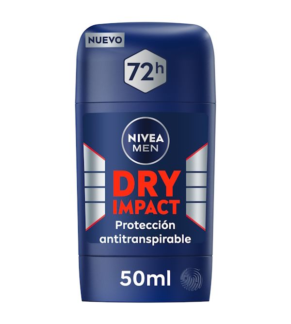 Men Dry Impact Protección Antitranspirante 72h | 15 ml