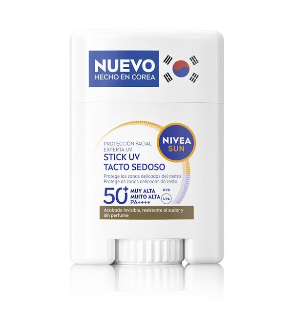 Protección Facial Transpirable Stick UV Tacto Sedoso SPF50+ | 15 ml