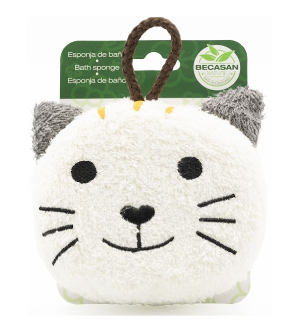 Esponja de Baño Gato o Jirafa