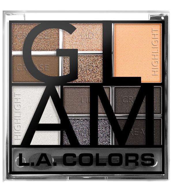 Color Block Eyeshadow Glam