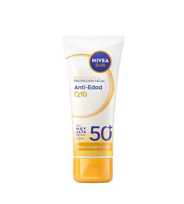 Protección Facial Anti-Edad Q10 SPF50+ | 40 ml
