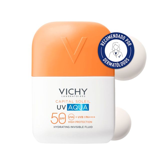 Capital Soleil UV Aqua Fluido Hidratante SPF50 | 50 ml
