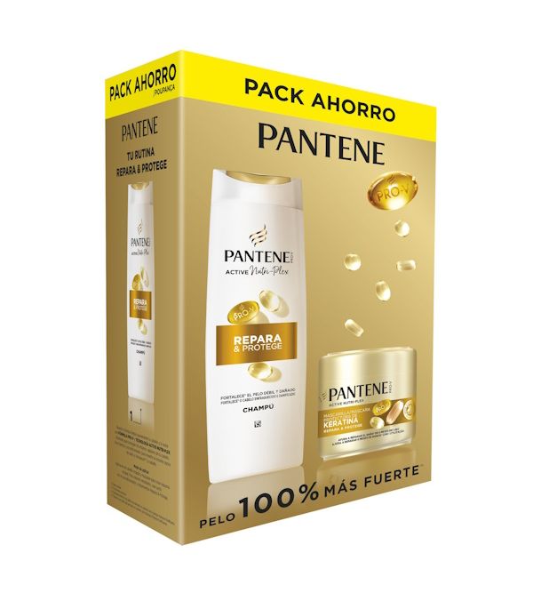 Pack Repara y Protege Champú + Mascarilla Keratina | 1 uds