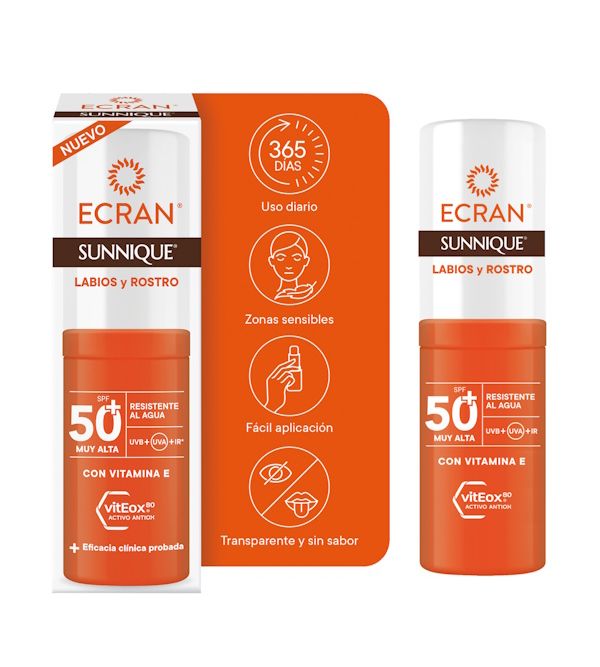 Sunnique Rostro y Labios SPF50 | 1 uds