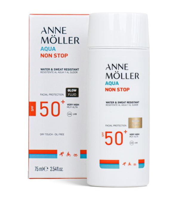 Aqua Non Stop SPF50+ Facial Glow Fluid | 75 ml