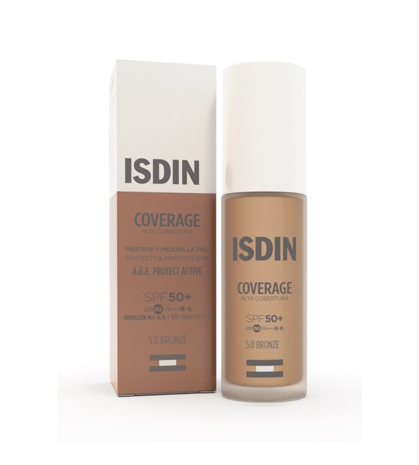 Coverage Alta Cobertura SPF50+ 5.0 Bronze | 30 gr
