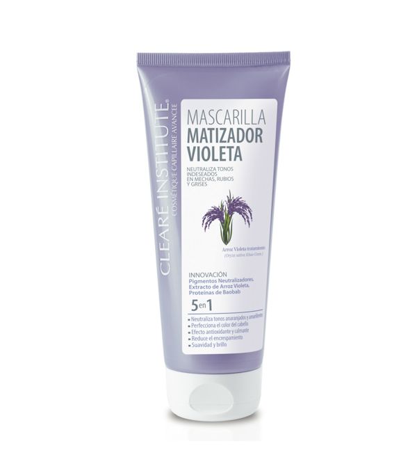 Mascarilla Matizador Violeta Cabello Rubio | 200 ml